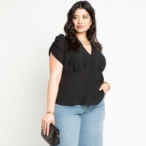 Eloquii Peplum Blouse